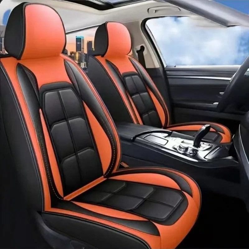 DriveWise Lederen Autostoelhoezen™ – Volledige bescherming, moeiteloos comfort