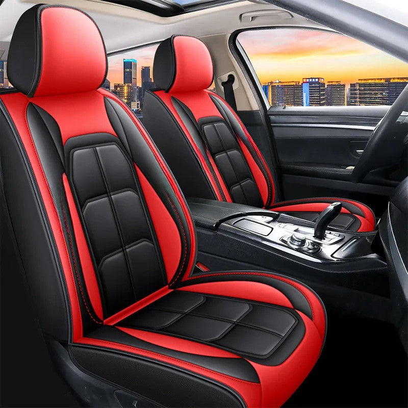 DriveWise Lederen Autostoelhoezen™ – Volledige bescherming, moeiteloos comfort