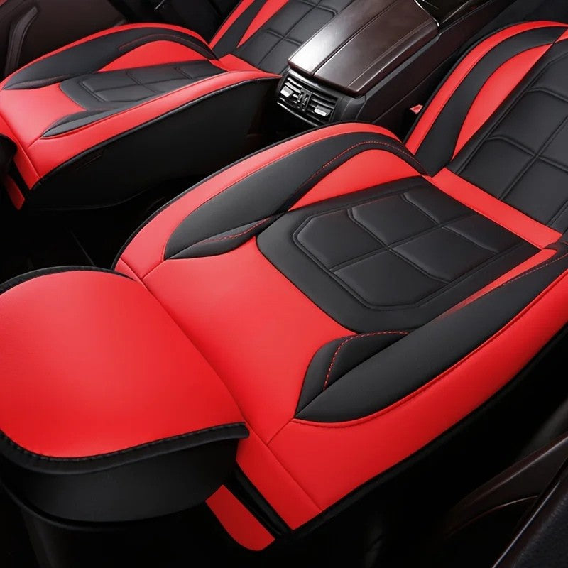 DriveWise Lederen Autostoelhoezen™ – Volledige bescherming, moeiteloos comfort