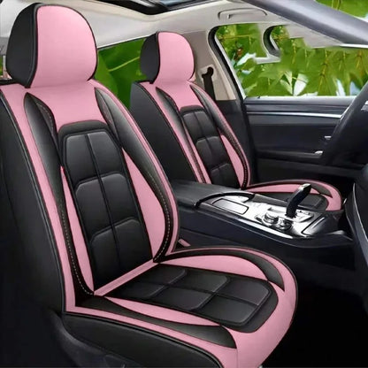 DriveWise Lederen Autostoelhoezen™ – Volledige bescherming, moeiteloos comfort