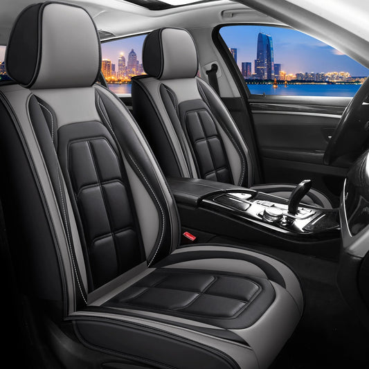 DriveWise Lederen Autostoelhoezen™ – Volledige bescherming, moeiteloos comfort