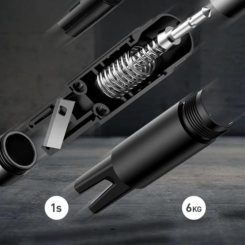 DriveWise™ Veiligheidshamer – Directe ontsnapping, levensreddende bescherming in noodsituaties