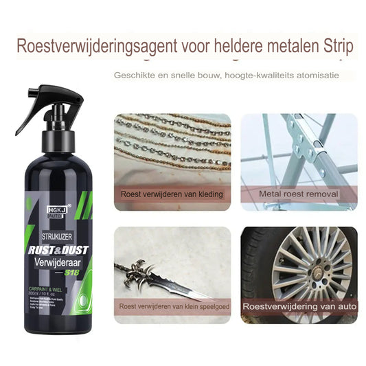 Drivewise™ IronClean Pro – Verwijdert hardnekkig vuil, roest en aanslag in één spray