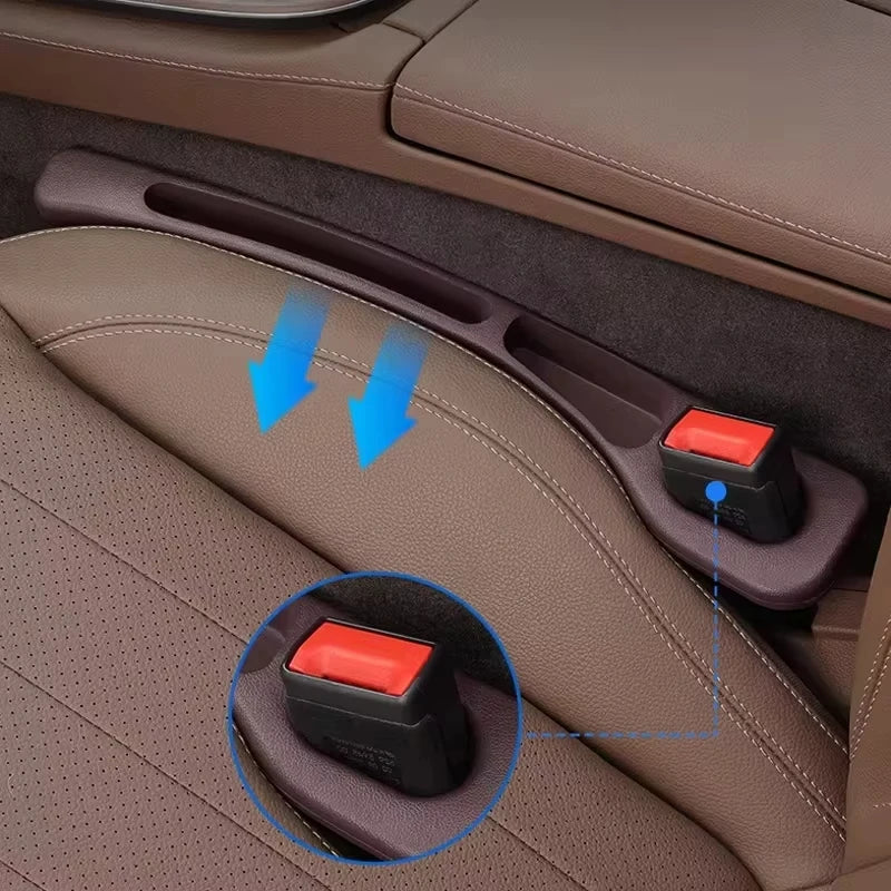 DriveWise™ SeatGap Organizer – Voorkomt vallende spullen en creëert extra opbergruimte voor in de auto