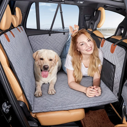 DriveWise™ PetSeat Guard – Waterdichte/vuil bescherming en comfort voor je achterbank